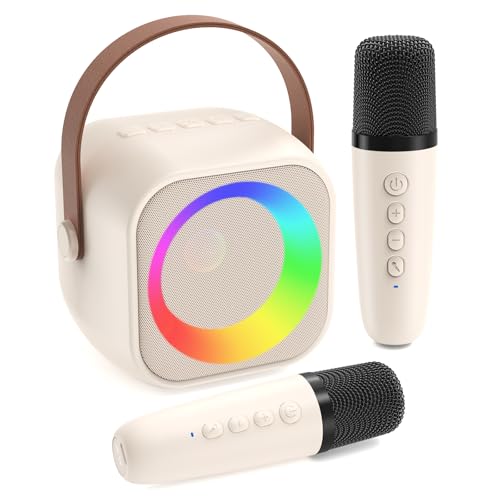 Jeefu Karaoke Machine for Kids, Toys for 3-12 Years Old Girls Gifts, Kids Karaoke Microphone Machine...