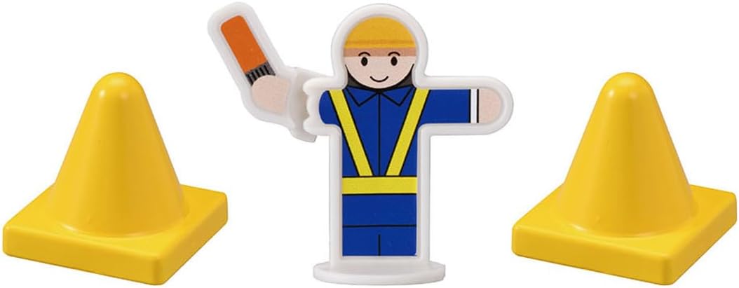 Takara Tomy Tomica Gift, Build a Town Tomica Town Construction Site Set Mini Car Toy for Ages 3 and Up