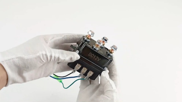 Amazon.com: QWORK Wireless Remote Control Winch Kit - 12V, 250A