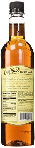 Image of DaVinci Gourmet French Vanilla Sugar Free Syrup 25.4 FL OZ.