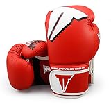 Loe Schöne praktische Boxhandschuhe Erwachsene Dame Sanda Muay Thai Free Fight Boxtraining Professionelle Handschuhe Verschleißfeste, atmungsaktive Boxhandschuhe für Anfänger