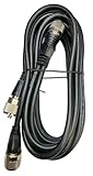 Pro Trucker RG59 9' per Side Dual CB Antenna Cophase Coaxial Cable, Mil-Spec with Molded Ends