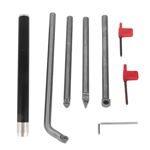 Set de herramientas de torno de carburo para madera miniatura 5