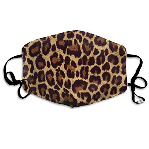 Mouth Mask Leopard Print Fashion Earloop Face Mask For Kids Teens Men Women Winter Summer - //coolthings.us