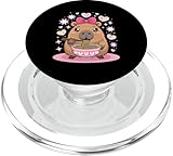 Photo Gallery divertente carino capybara ramen amante kawaii noodle popsockets popgrip per magsafe Photo Gallery divertente carino capybara ramen amante kawaii noodle popsockets popgrip per magsafe