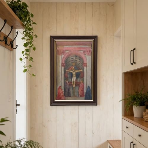 Impression sur toile La Sainte Trinité Masaccio solution déco murale compacte - 6