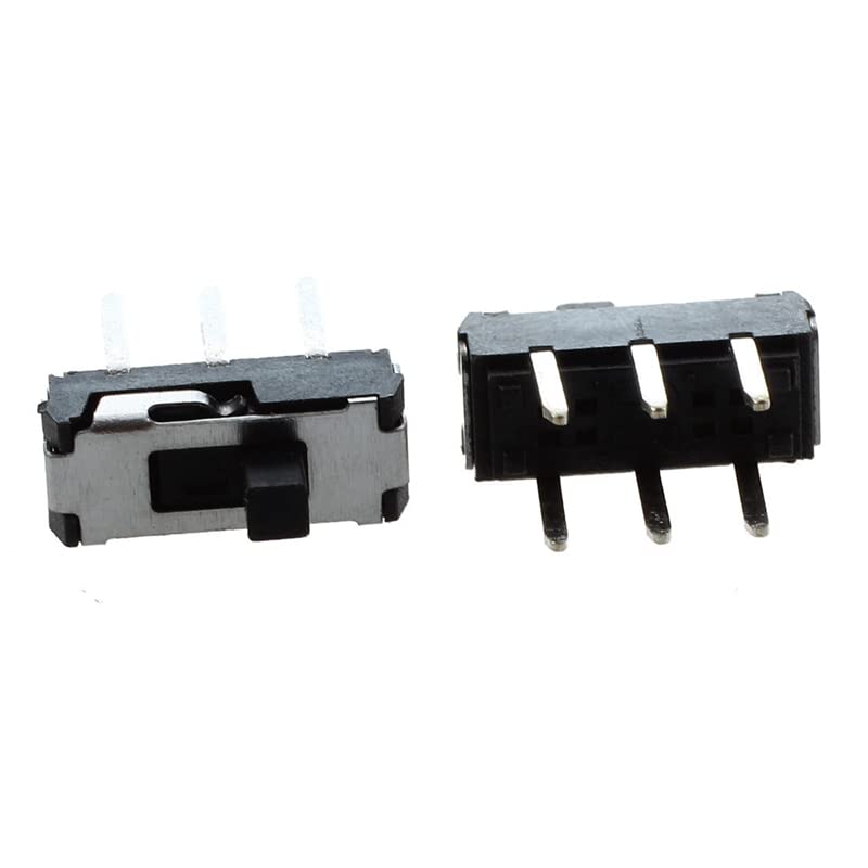 Interrupteur à glissière vertical DPDT 2P2T 6 broches mini commutateur 9x4x3.5mm lot de 20