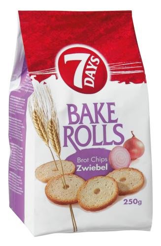 7Days Bake Rolls Zwiebel, 8er Pack (8 x 250 g Beutel) Cover