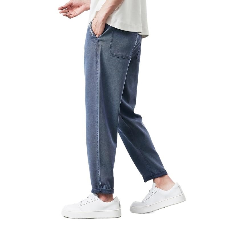 Tian Si Denim Small Straight Leg Loose Fitting Jeans for Men3