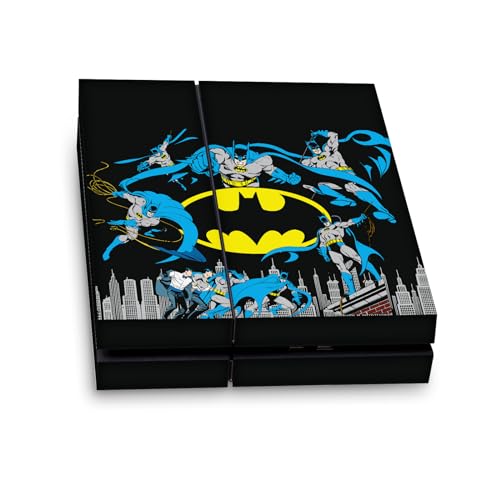 Autocollant PS4 Batman sous licence officielle DC Comics pour console Sony