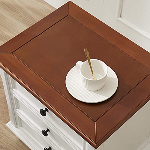 Commode de chevet design luxe en bois massif de qualité supérieure pour lit