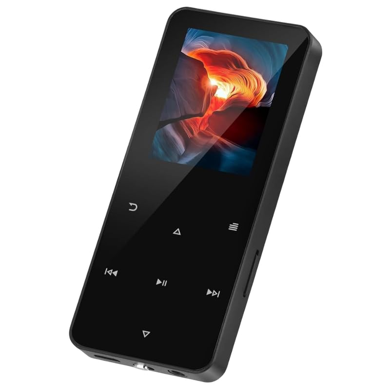 Drumstone15 Years Warranty Stylish SoundGo 16GB MP3 MP4with Bluetooth 5.0 and Full Touch Screen, Lossless Sound Multifunctional MiniMemory Card not Included