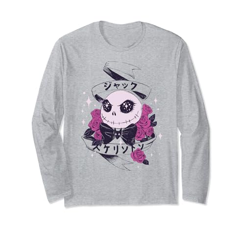 T-shirt Disney L'Étrange Noël de Monsieur Jack manches longues coton doux anti-irritation