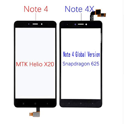 Écran tactile Redmi Note 4 Version Globale noir vitre tactile - 5