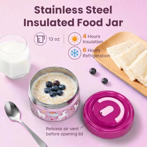 Image of Bento Lunch Box 1283ML / 43 oz with 391 ML / 13 oz Food Jar, Ice Pack
