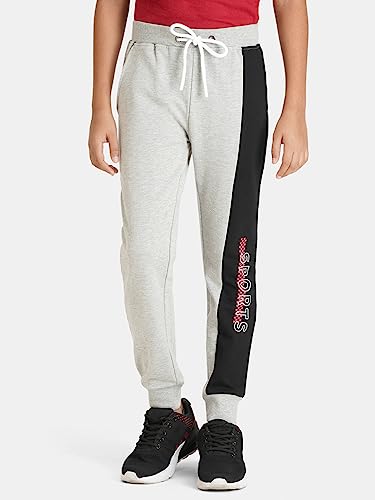 Image of Urbano Juniors Boy's Regular Fit Cotton Jogger Track Pants Stretch