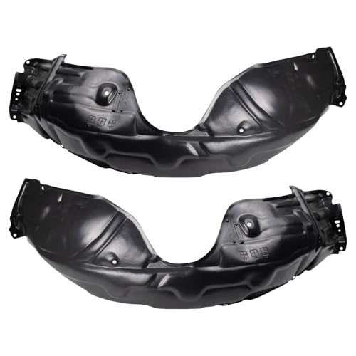 Image of TRQ Inner Fender Liner Set Compatible with 2007-2011 Toyota Camry TO1248199 TO1249199 TO1250122 TO1251122