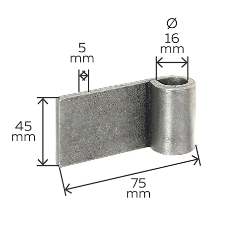 Alberts 411398 Anschweißband | Stahl | Ø16 mm