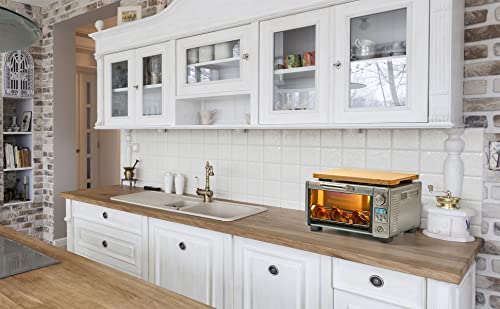 Cutting Board Compatible With Breville Bov650Xl/Bov670Bss Compact Smart Oven, Accessories For Countertop Toaster Oven, With Heat Resistant Silicone Feet, Creates Storage Space, Protects Cabinets #TOP6