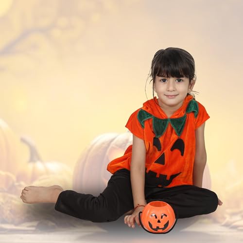 Image of Sarvda Halloween Dress | Costume and Accessories | For Girls and Boys | Haunted Horror Theme Party Vampire Witch Ghost Skeleton Draculla Pumpkin Scary Cosplay Dress