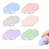 12 Stück Korrekturroller Korrekturmaus 5m X 5mm Correction Tape,Schulsachen Aesthetic Clean Girl,Korrekturmaus,Korrekturroller,Mini Korrekturband,Für Studenten Kinder, Kawaii Schulsachen Aesthetic