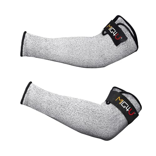 Manchons résistants aux coupures MIG4U pour protéger les bras des ronces et objets tranchants