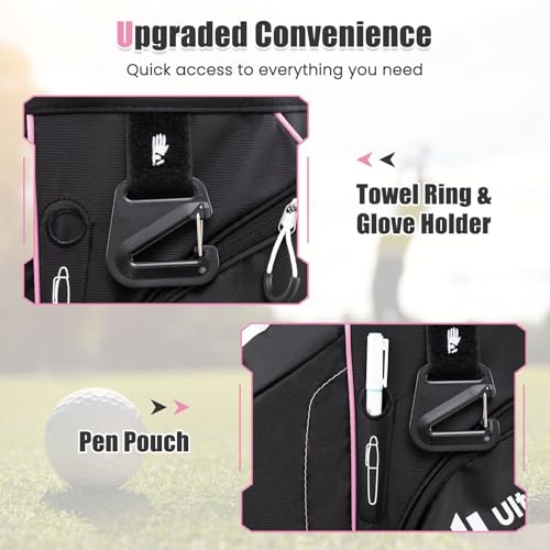 ULTIMATE 14-Way Cart Bag Black