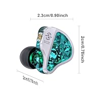 Yinyoo CCZ Harmony BC01 Pro In-Ear-Kopfhörer, 1DD 1BA Hybrid-Treiber, HiFi-Kopfhörer, drei Frequenz-Balancen, kabelgebunden, IEM, Stereo-Sound, 3,5-mm-Stecker – Ansicht 8