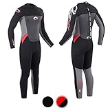 neoprenanzug herren lang 4mm 5/4-mm-Neoprenanzug mit außerordentlichem Wärmerückhaltevermögen, ideal für den Winter.