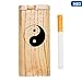 Produktbild NIAN Schwenkkappe Holz Dugout Pfeife Set Smoking Zubehör Holz Pfeife Holz Zigarettenetui + Zigarette Pfeife Smoking Set Aufbewahrungsbox, H03, Einheitsgröße