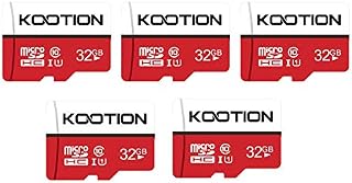 KOOTION 5 X 32 GB Micro SD Card Ultra Class 10 Micro SDHC