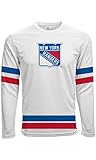 100% Polyester New York Rangers Authentic Scrimmage FX Long Sleeve T-Shirt - Size Medium