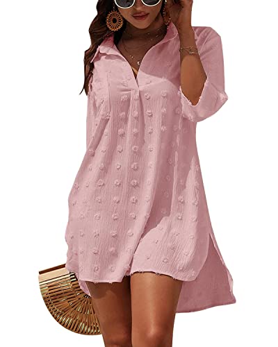 Rayson Copricostume Donna Mare Scollo a V Bikini...