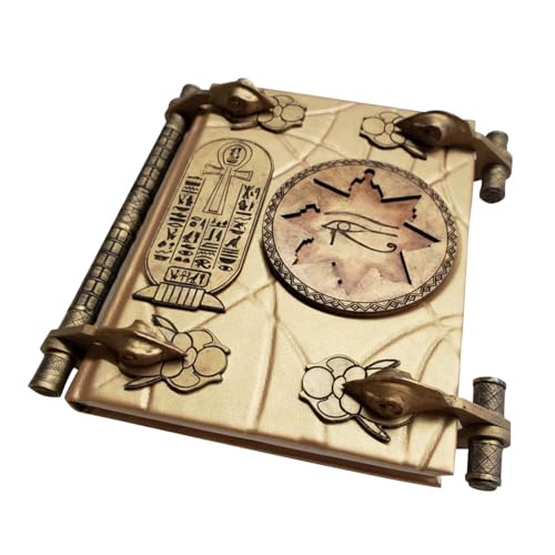ycezw Libro Egipcios De Réplica Vintage, Hechizos Mágicos |