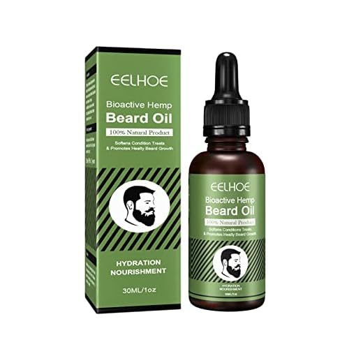 ORTUH Skäggolja för vård | 30 ml fuktgivande hårserum för att främja skägg | skäggväxtolja för män | Ren naturlig skäggolja mot hårklåda, mjuk