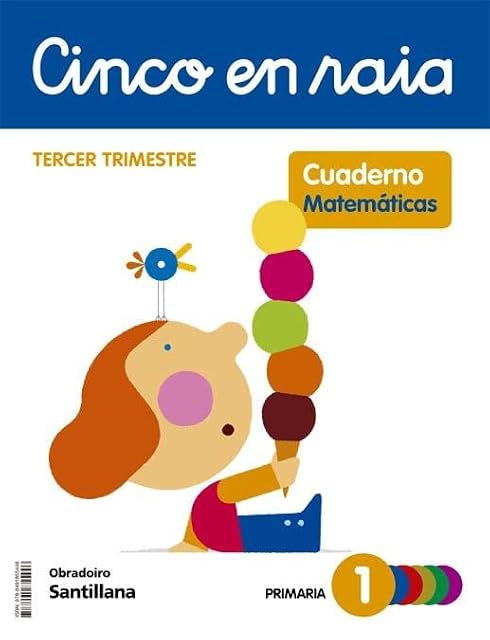 Portada de Cuaderno de Matemáticas 1 Tercer Trimestre