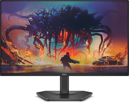 Dell 24 Gaming Monitor - SE2425HG, Full HD (1920x1080), 200Hz, Fast IPS, 1ms, AMD FreeSync Premium, 99% sRGB, VESA (100x100mm), DisplayPort, 2 HDMI, 3 Jahre Garantie, Schwarz