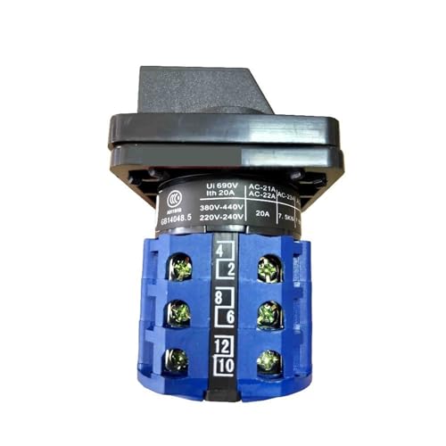 Inverseur de source triphasé 20A avec interrupteur à cames - 2