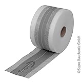für innen und außen Sopro Dichtband mit Falz DBF 638  120mm Breite  10 m/Rolle - vlieskaschiert, vorgefalzt, alkalibeständig, dehnfähig