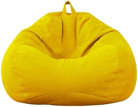 Koolouispoper Funda para sofá grande y pequeña, sin relleno, de tela de lino, puf, puff para sala de estar, dormitorio, tatami (27.6 x 33.7