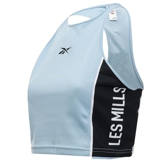 Reebok Lm Cycling Bra, Reggiseno Sportivo Donna, flublu, XL