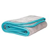 Griot's Garage PFM Microfiber Drying Towel for Car Wash and Auto Detailing, High Absorbency, Machine Washable, Small, 28'x 20', 55504