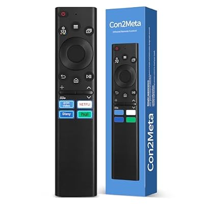 for Samsung TV Universal Remote - Replacement Compatible with Frame, Serif, Crystal, Neo QLED, OLED, 4K, 8K Smart TVs