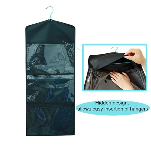 Soporte para papel de regalo de doble cara con almacenamiento vertical 7