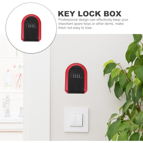 Caja de seguridad para llaves exterior con combinación reseteable 8