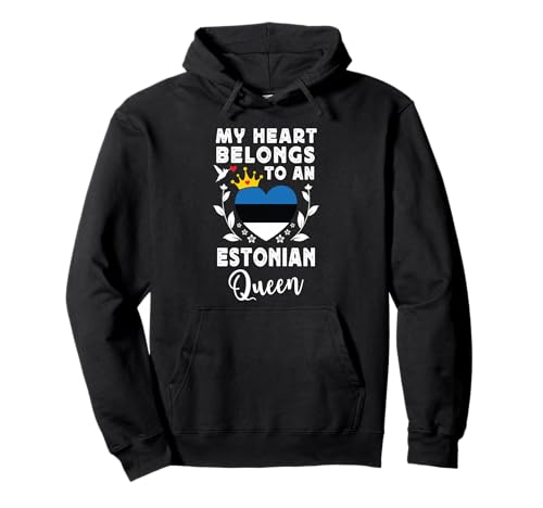 Estonian Queen Estonian Wife Girlfriend Estonia Flag �p�[�J�[