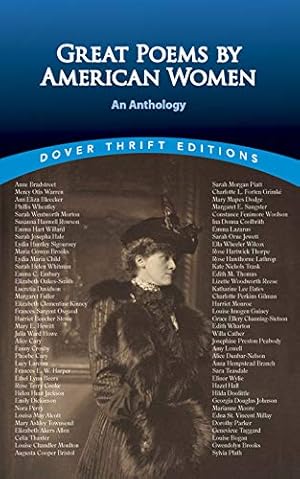 Book cover Great Poems by American Women: An Anthology (Dover Thrift Editions: Poetry)