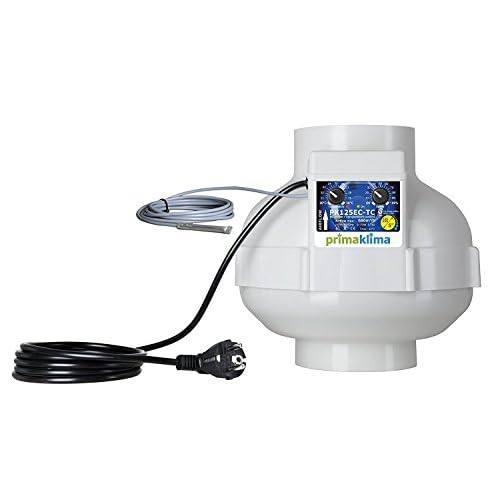 UDOPEA PRIMA Klima ECO-Line AKF Aktivkohlefilter, 160m³/h, Flansch Ø100mm / B-Ware! Beseitigt alle Gerüche aus der Luft 7 Prima Klima EC-Lüfter Rohrventilator 680m3/h Thermoregler