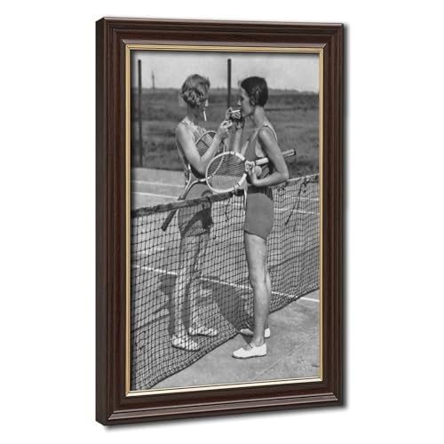 Impression sur toile de tennis vintage WCYB | Décoration murale 61x91.4 cm