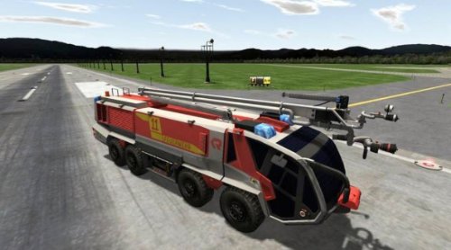 Pompiers d'Aéroport Simulator 2012 - vue 8